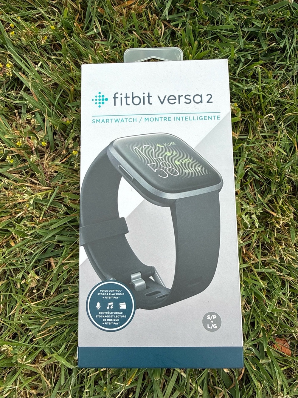 fitbit Versa 2 Smartwatch - Black new in box sealed.